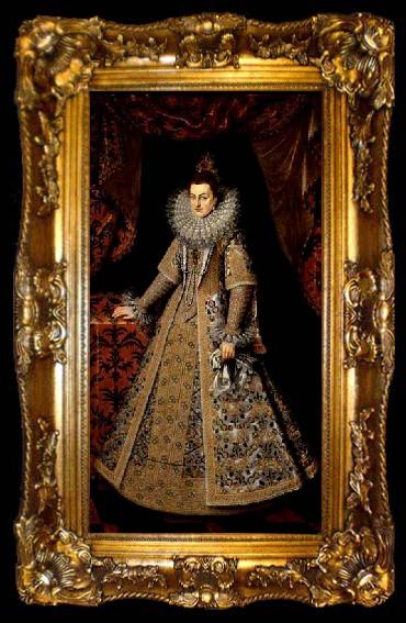 framed  POURBUS, Frans the Younger Isabella Clara Eugenia of Austria, ta009-2